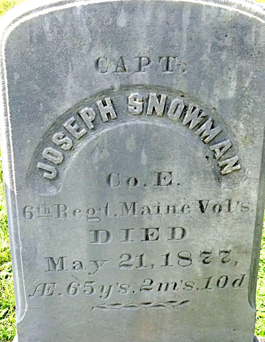 Joseph Snowman Grave
