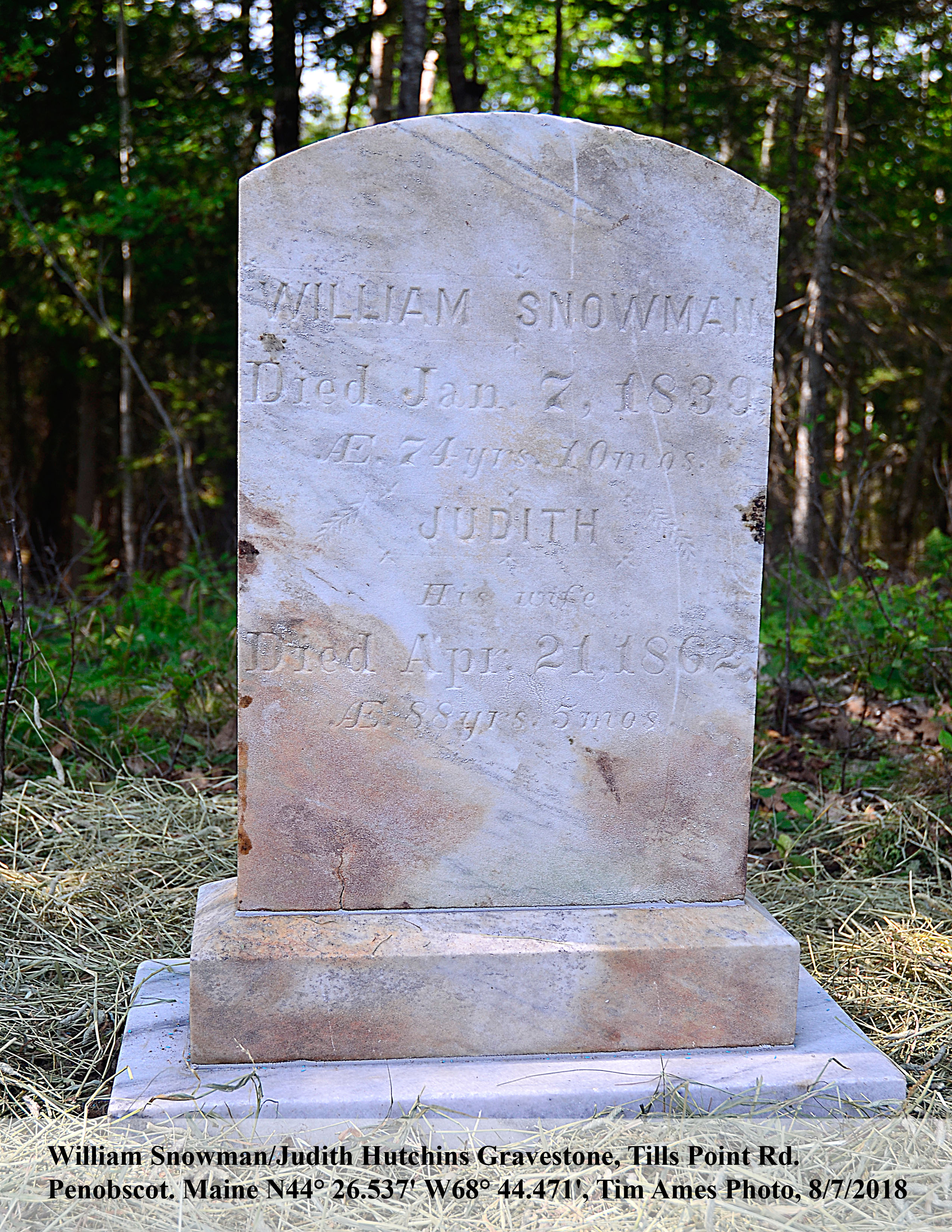 William Snowman Grave